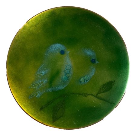 Main photo of the whole dish with the birds visible to the centre.