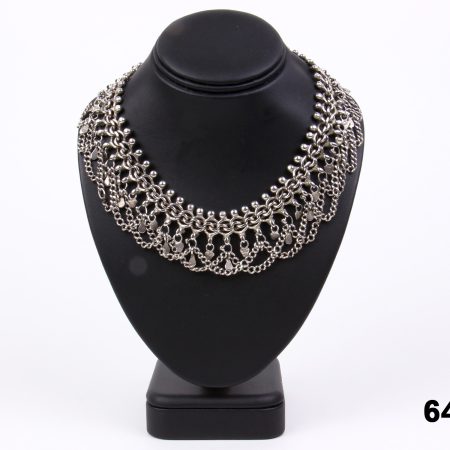 Northern Indian Silver Choker