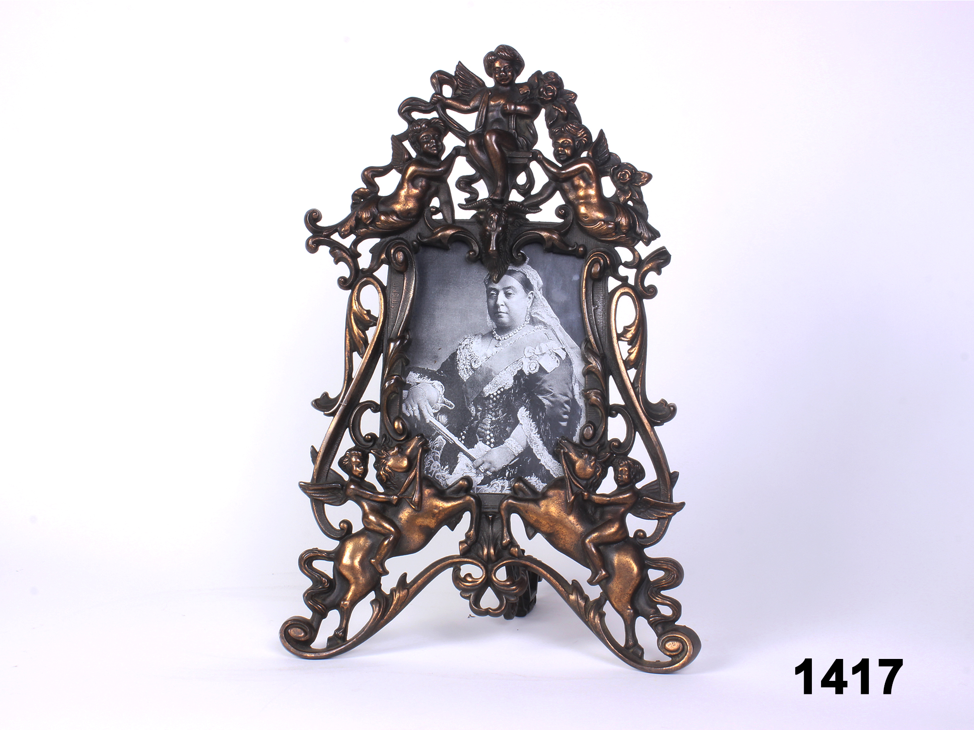 Pair Art Nouveau Photo Frames