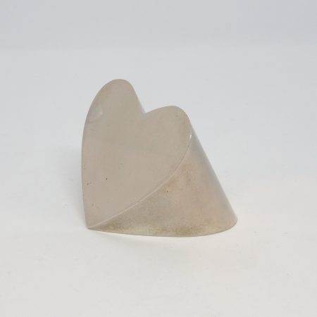 Vintage 1970s Heart Paperweight