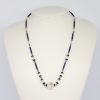 Vintage Art Deco Crystal Glass Necklace