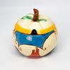 Clarice Cliff Apple Shaped Preserve Pot
