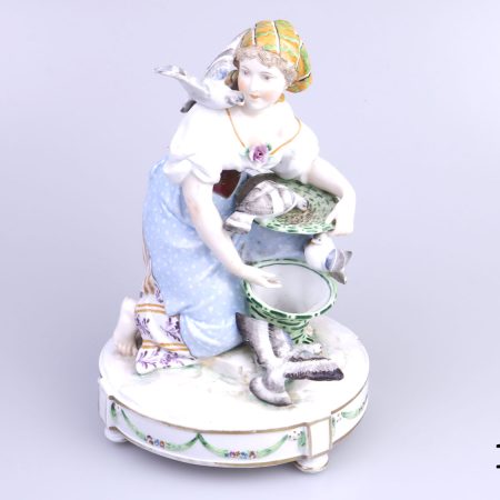 Vintage Continental Porcelain Figure