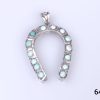 Vintage Silver Horseshoe Pendant