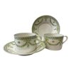Pair Of Antique Paris Cups & Saucers
